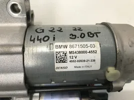 BMW 4 G22 G23 G24 G26 Starter motor 8671505