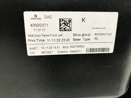 BMW iX3 G08 Boczki / Poszycie drzwi przednich 43920371