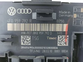 Audi A6 S6 C6 4F Unidad de control/módulo del bloqueo de puertas 4F0959792R