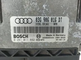 Audi A3 S3 8L Moottorin ohjainlaite/moduuli 03G906016DT
