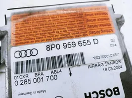 Audi A3 S3 8P Module de contrôle airbag 8P0959655D