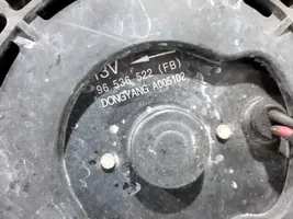 Chevrolet Aveo Jäähdyttimen jäähdytinpuhallin 96536522FB