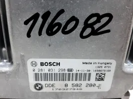 BMW 1 F20 F21 Блок управления двигателя DDE8582280