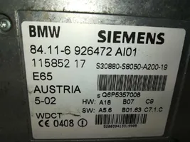 BMW 7 E65 E66 Téléphone 84116926472