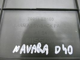 Nissan Navara D40 Protector del borde del maletero/compartimento de carga 79911EB103