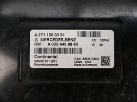 Mercedes-Benz SLK R172 Variklio valdymo blokas A2711500391