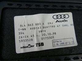 Audi A3 S3 8L Trunk/boot side trim panel 8L4863880