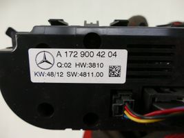 Mercedes-Benz SLK R172 Oro kondicionieriaus/ klimato/ pečiuko valdymo blokas (salone) A1729004204