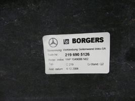 Mercedes-Benz CLS C219 Tappetino di rivestimento del bagagliaio/baule A2116941425