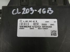 Mercedes-Benz CLC CL203 Vaihdelaatikon ohjainlaite/moduuli A0015454416