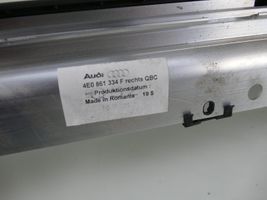 Audi A8 S8 D3 4E Takaoven häikäisysuoja/verho 4E0861334F