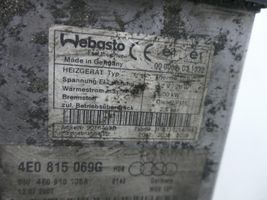 Audi A8 S8 D3 4E Pre riscaldatore ausiliario (Webasto) 4E0815069G