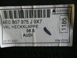 Audi A8 S8 D3 4E Muu vararenkaan verhoilun elementti 4E0867975J