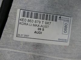 Audi A8 S8 D3 4E Altro elemento di rivestimento bagagliaio/baule 4E0867975J