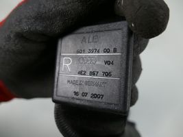 Audi A8 S8 D3 4E Cintura di sicurezza anteriore 4E0857706