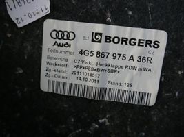 Audi A6 S6 C7 4G Altro elemento di rivestimento bagagliaio/baule 4G5867975A