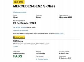 Mercedes-Benz S W220 Moottori OM648960