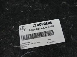 Mercedes-Benz C W204 Tapis de coffre A2046801542