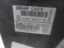 Mercedes-Benz S W220 Jäähdyttimen jäähdytinpuhallin A2205000193