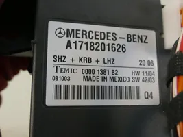 Mercedes-Benz SLK R171 Sėdynės valdymo blokas A1718201626