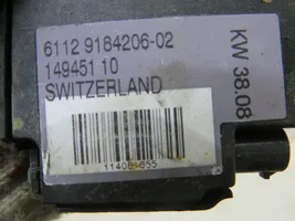 BMW 6 E63 E64 Negative earth cable (battery) 9184206