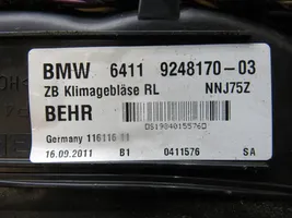 BMW 6 F12 F13 Pečiuko ventiliatorius/ putikas 9248170