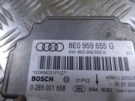 Audi A4 S4 B6 8E 8H Sterownik / Moduł Airbag 8E0959655G