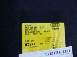 Audi A8 S8 D5 Boczek / Tapicerka / bagażnika 4N0863880