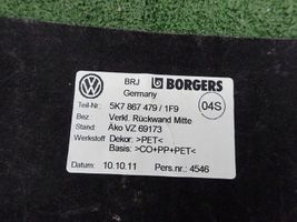 Volkswagen Golf VI Doublure de coffre arrière, tapis de sol 5K7867479