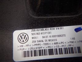 Volkswagen Jetta VI Grilles/couvercle de haut-parleur arrière 5C6863413P