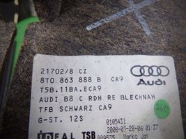 Audi A5 8T 8F Panneau, garniture de coffre latérale 8T0863888B