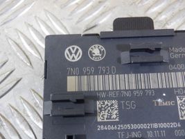 Volkswagen Sharan Oven ohjainlaite/moduuli 7N0959793D