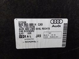 Audi A3 S3 8V Rivestimento pannello laterale del bagagliaio/baule 8V5863888H