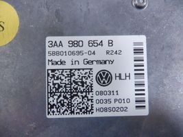 Volkswagen PASSAT B7 Kamera szyby przedniej / czołowej 3AA980654B