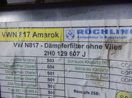 Volkswagen Amarok Boîtier de filtre à air 2H0129607J