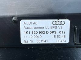 Audi A6 S6 C8 4K Kojelaudan kehys 4K1820902D