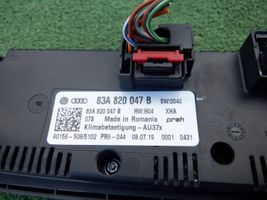 Audi A1 Panel klimatyzacji 83A820047B