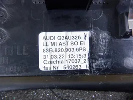 Audi Q3 F3 Kratka nawiewu sufitowego 83B820903