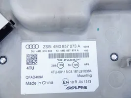 Audi Q7 4M Panel / Radioodtwarzacz CD/DVD/GPS 4M0857273A