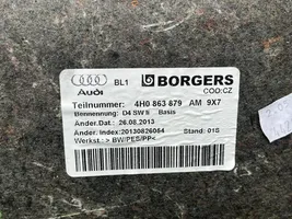 Audi A8 S8 D4 4H Revestimiento lateral del maletero/compartimento de carga 4H0863879AM