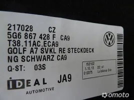 Volkswagen Golf VII Šoninė apdaila (prie lango) 5G6867428F