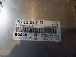 Mercedes-Benz C W203 Sterownik / Moduł ECU A6111538179