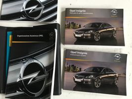 Opel Insignia A Owners service history hand book 