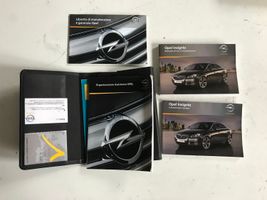 Opel Insignia A Owners service history hand book 