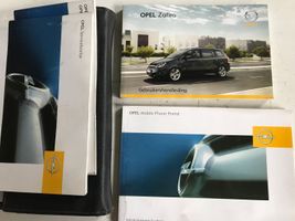 Opel Zafira B Carnet d'entretien d'une voiture 