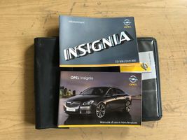 Opel Insignia A Owners service history hand book 