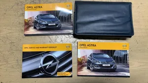 Opel Astra J Owners service history hand book 