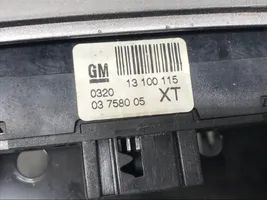 Opel Zafira B Cadre, panneau d'unité radio / GPS 13100115