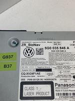 Volkswagen Golf VII Unité de navigation Lecteur CD / DVD 5G0035846A