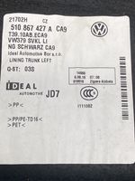 Volkswagen Golf Sportsvan Нижний отделочный щит бока багажника 510867427A